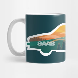 Saab Landscape Mug